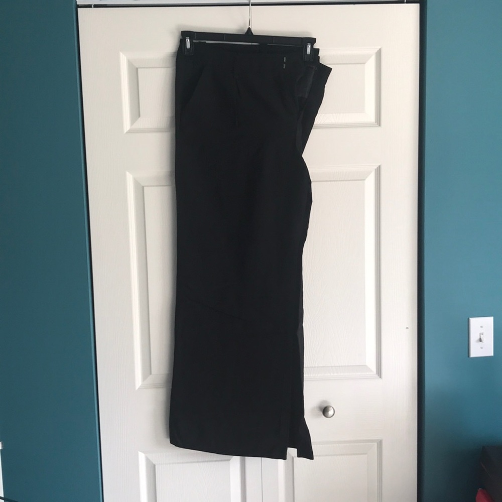 Black dress trousers - linen blend